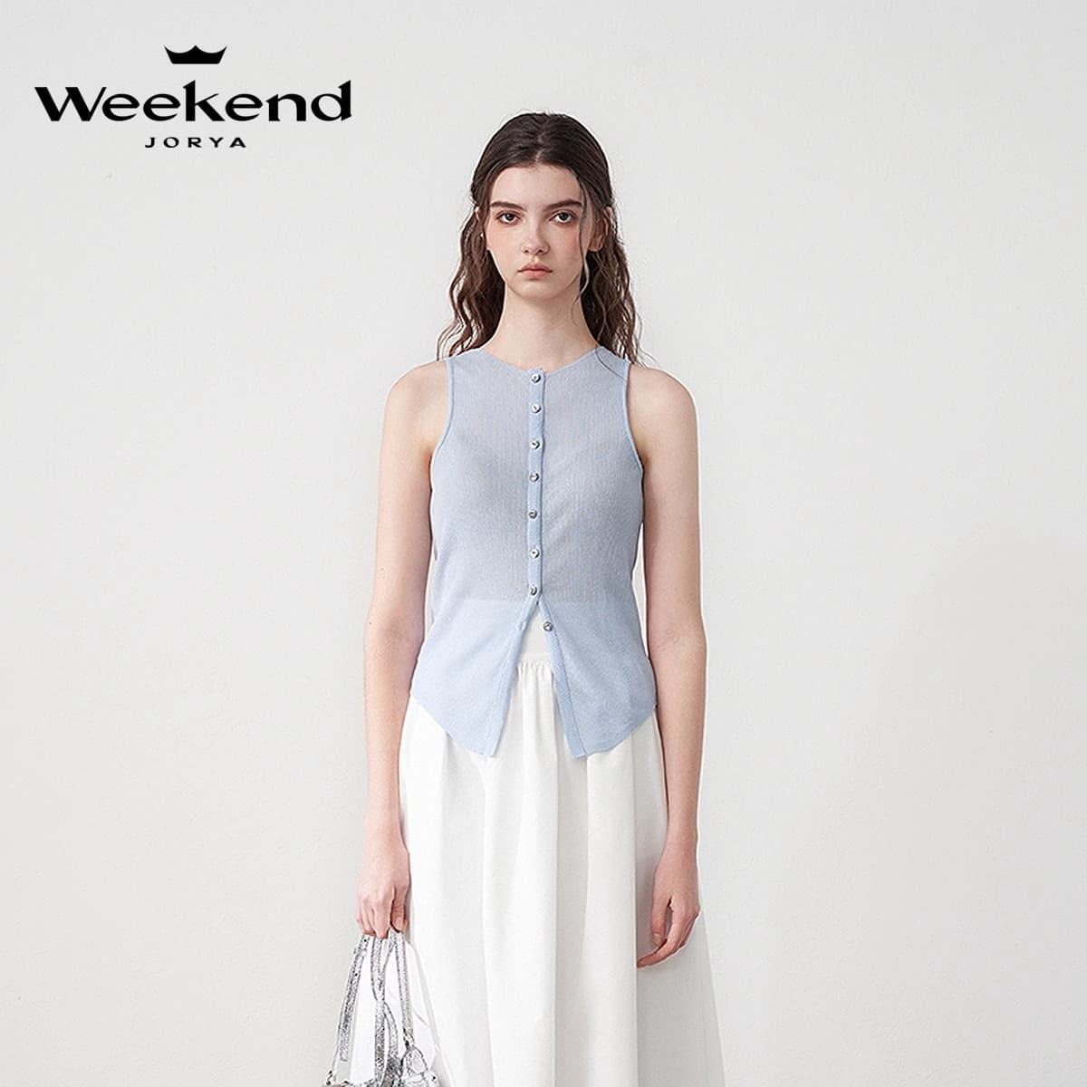 Кофта JORYAweekend Трикотаж Женский Синий - изображение 5