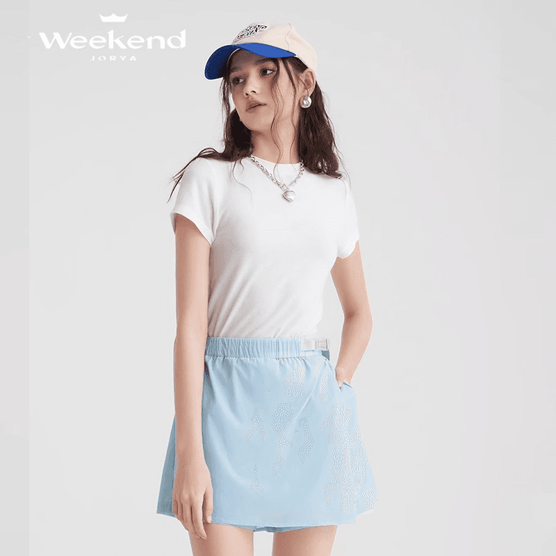 Шорты JORYAweekend Повседневные шорты Женские Blue - изображение 4