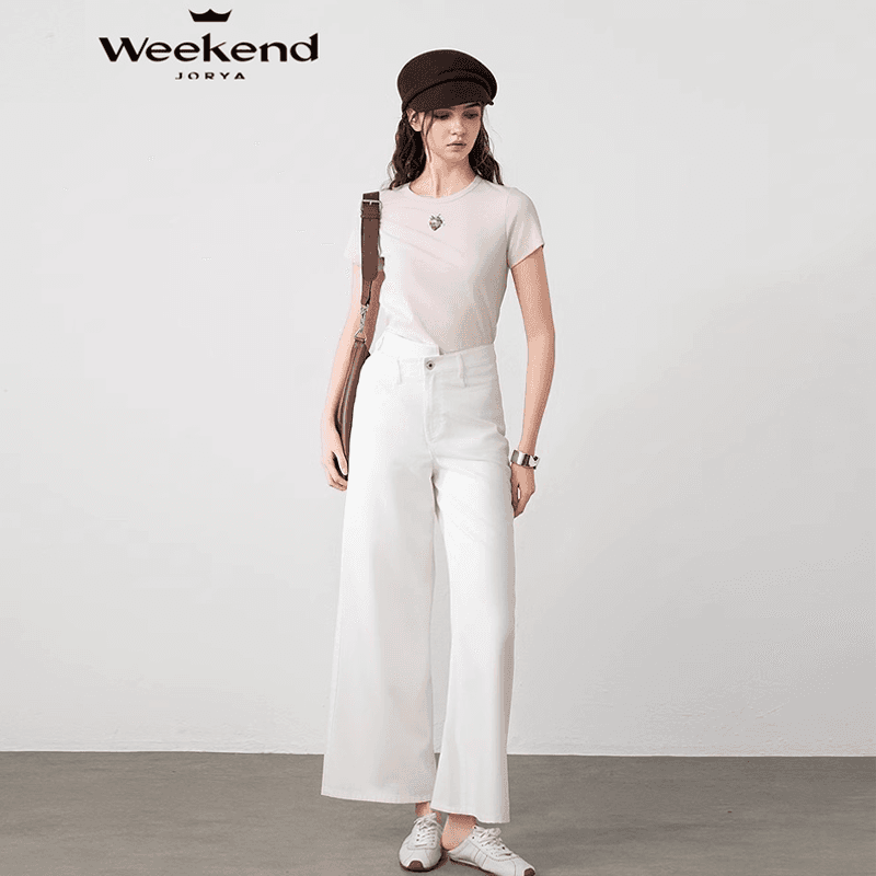 Джинсы JORYAweekend Джинсы Женские Белые - изображение 5
