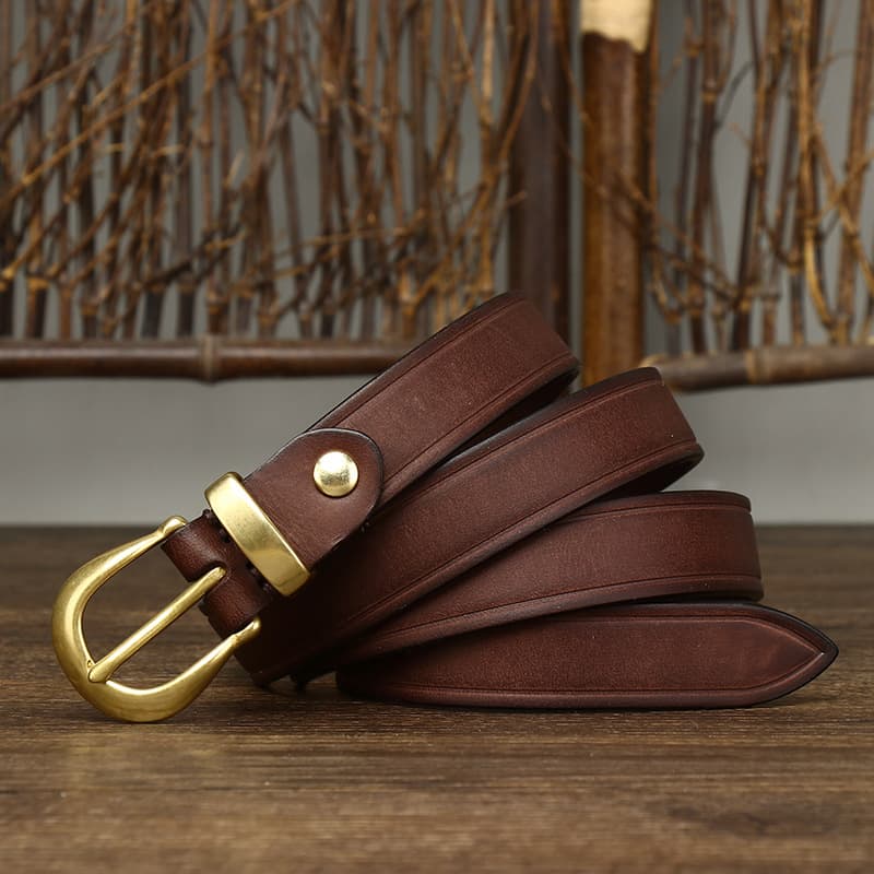 Ремень JEANSWEST Ремни из натуральной коровьей кожи женские 2,4 - изображение 5