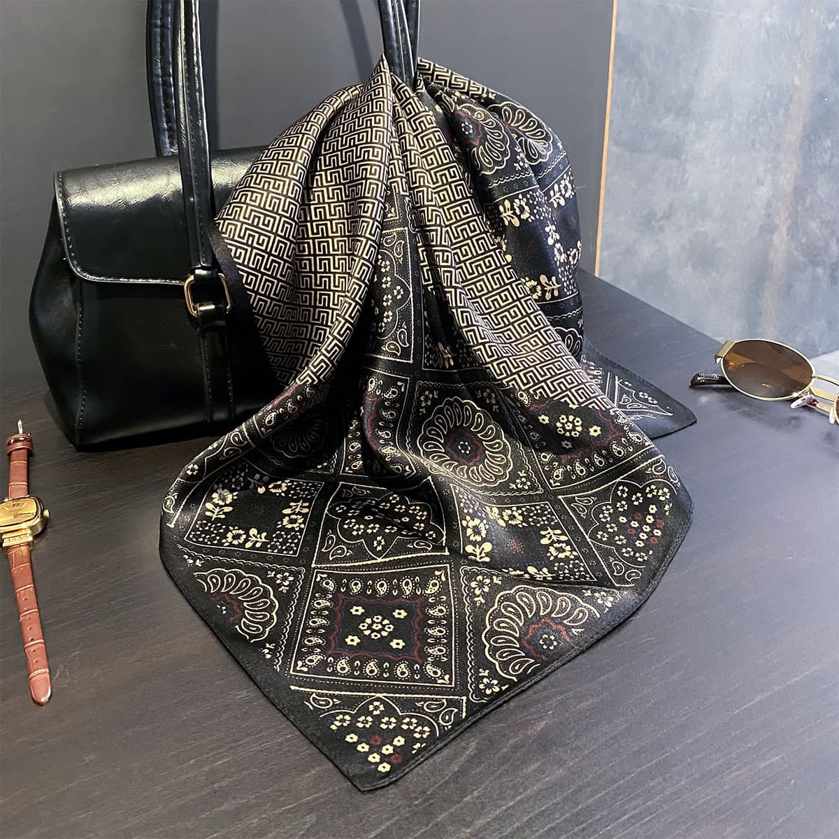 Платок JEANSWEST Шарфы из шелка Mulberry для женщин - изображение 4