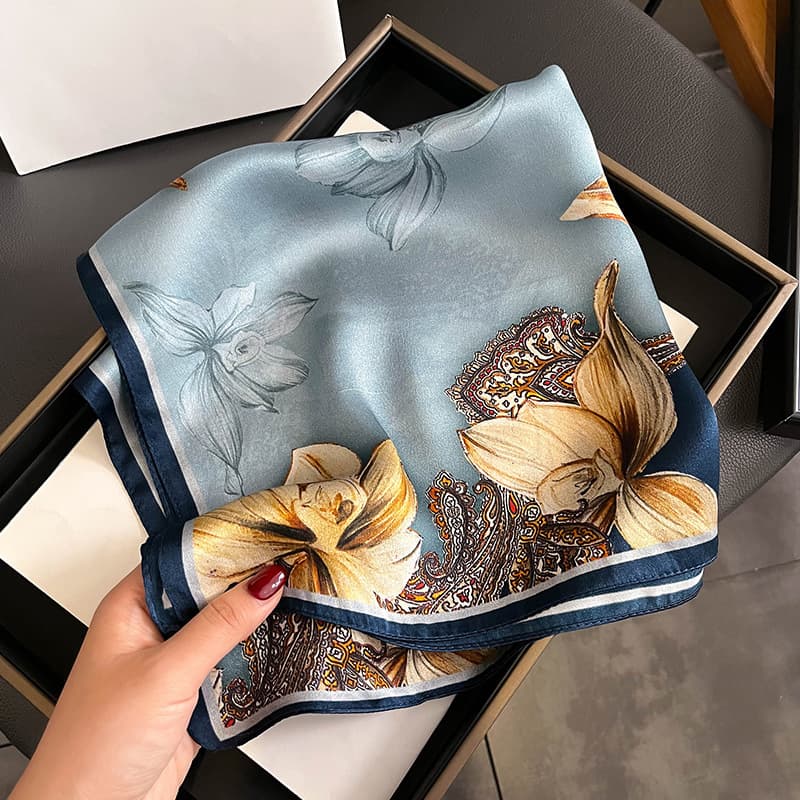 Платок JEANSWEST Шарфы из шелка Mulberry для женщин - изображение 3