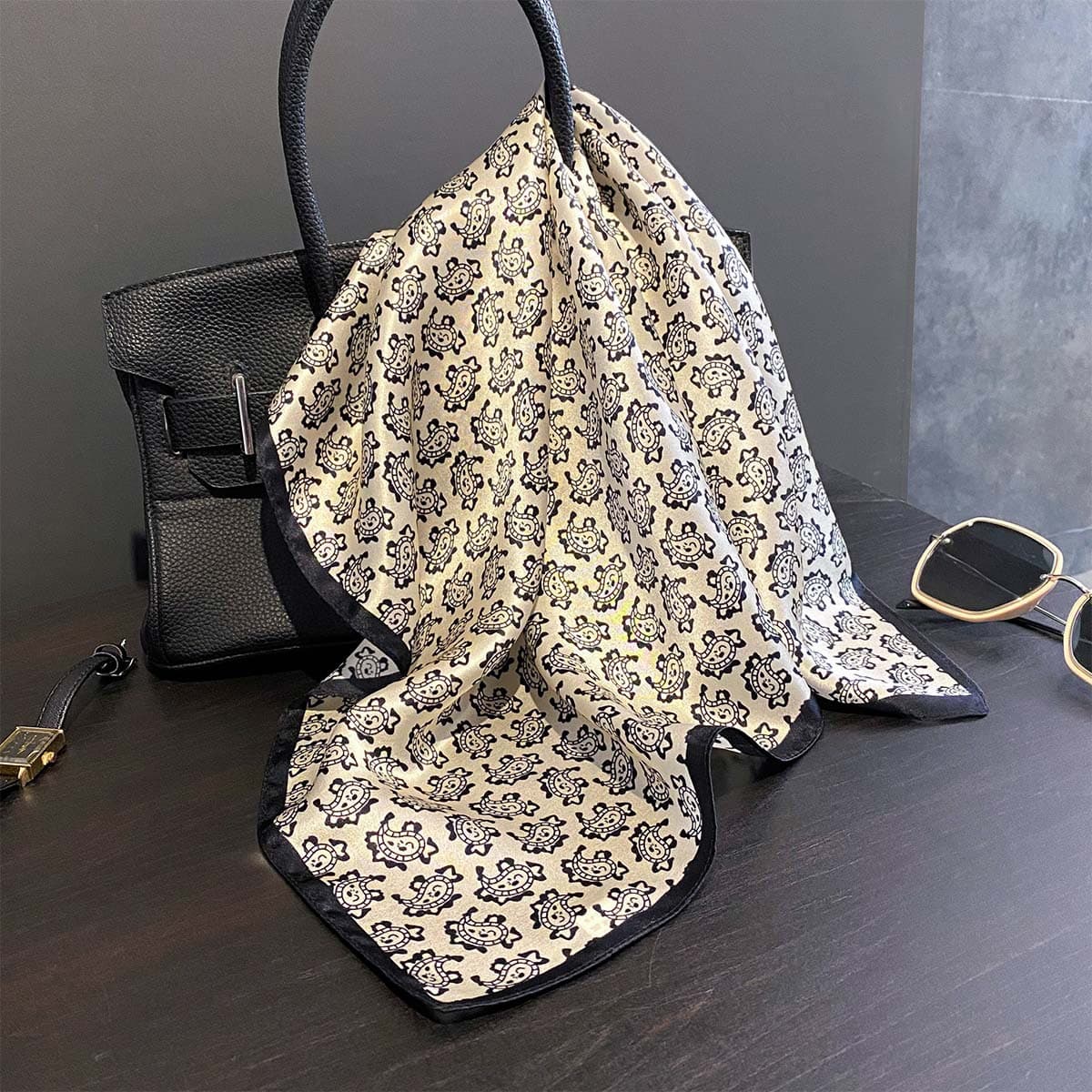 Платок JEANSWEST Шарфы из шелка Mulberry для женщин - изображение 5