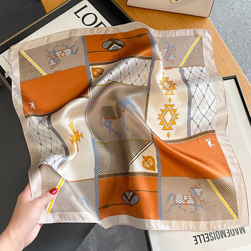 Платок JEANSWEST Шарфы из шелка Mulberry для женщин - изображение 2