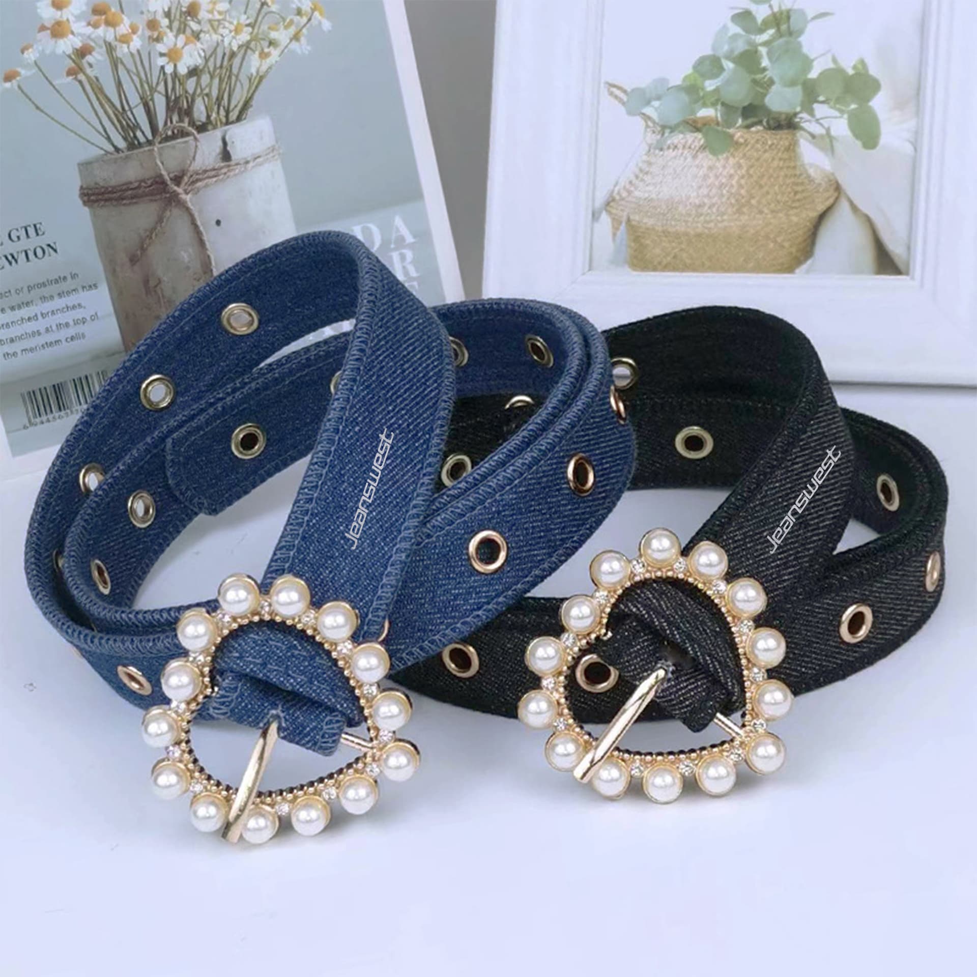 Ремень JEANSWEST Ремни из сплава женские 2,6 см - изображение 4