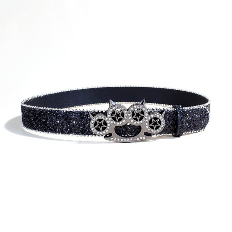 Ремень JEANSWEST Ремни из кожи PU (полиуретан) женские 3,8 см - изображение 5