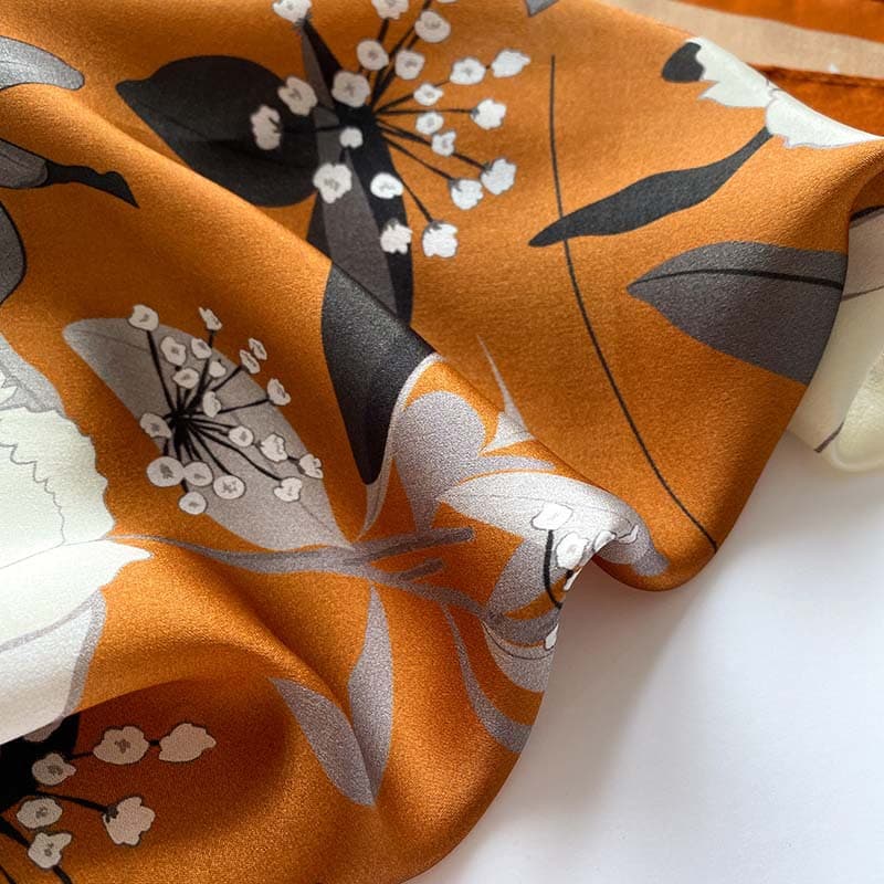 Платок JEANSWEST Шарфы из шелка Mulberry для женщин - изображение 5