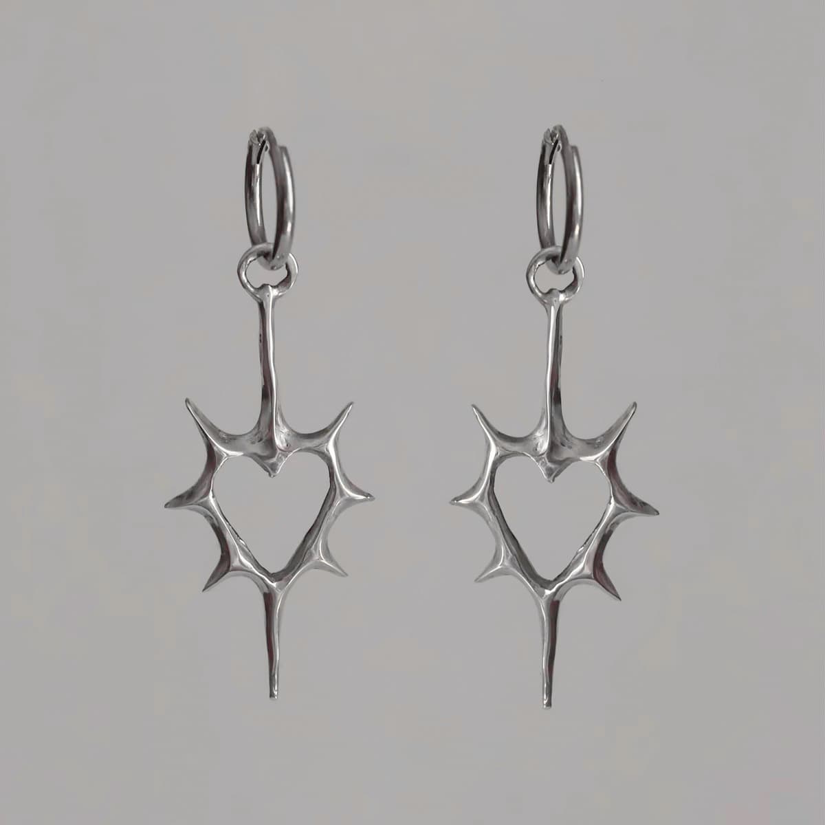 Серьги JEANSWEST Серьги из сплава Унисекс - изображение 3