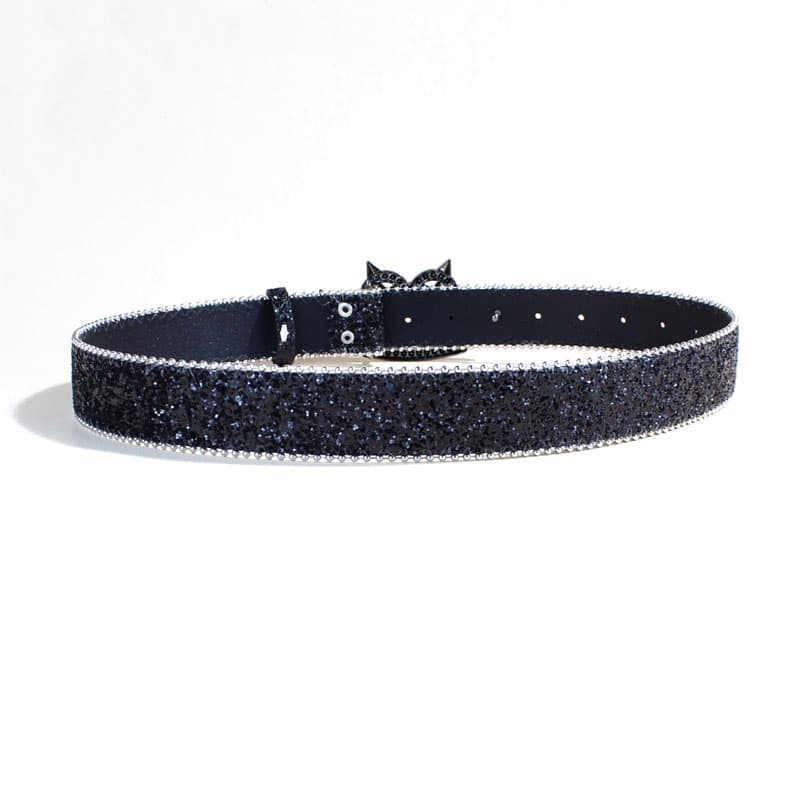 Ремень JEANSWEST Ремни из кожи PU (полиуретан) женские 3,8 см - изображение 4