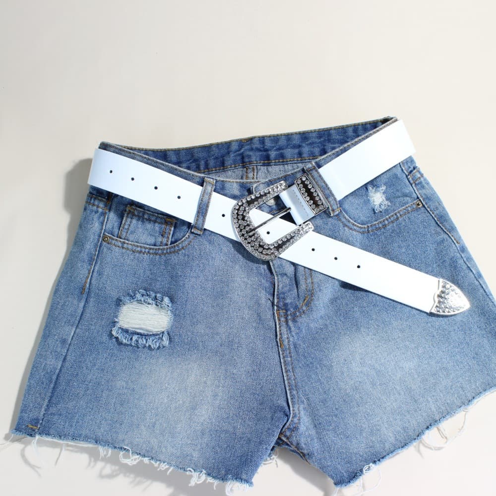 Ремень JEANSWEST ПУ (полиуретан) Искусственная кожа Сплав Кожаные ремни Женские 3,8 см - изображение 3