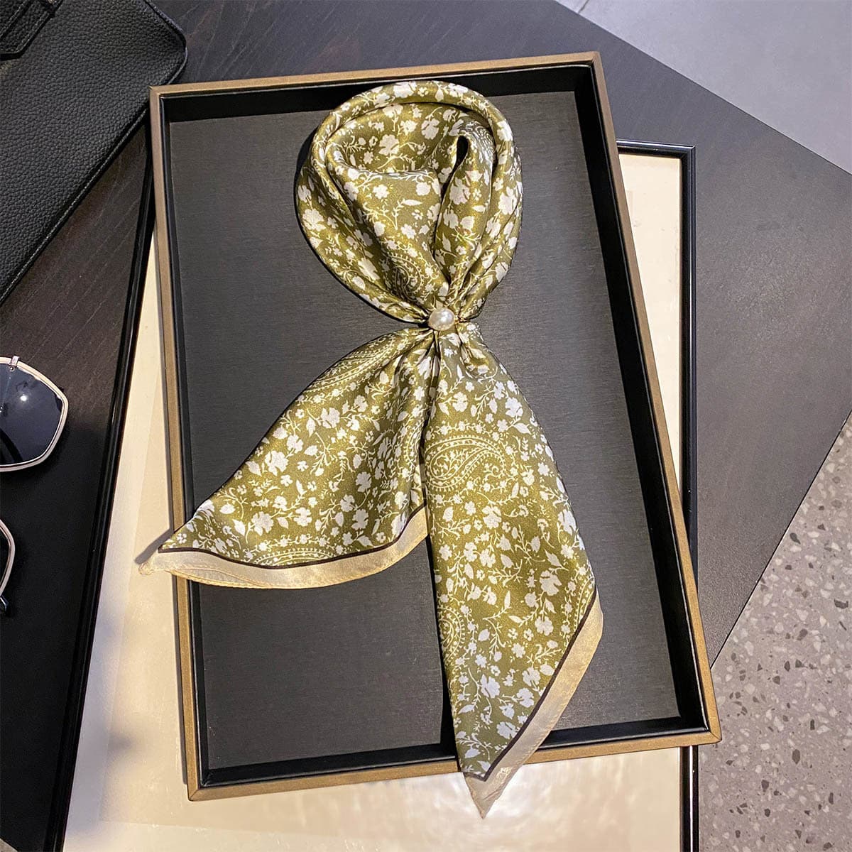 Платок JEANSWEST Шарфы из шелка Mulberry для женщин - изображение 5