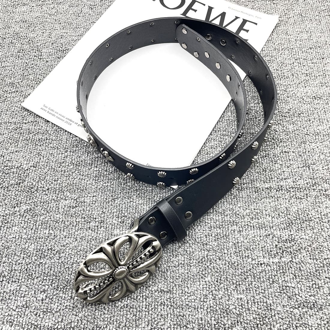 Ремень JEANSWEST Ремни из кожи PU (полиуретан) женские 3,8 см - изображение 2