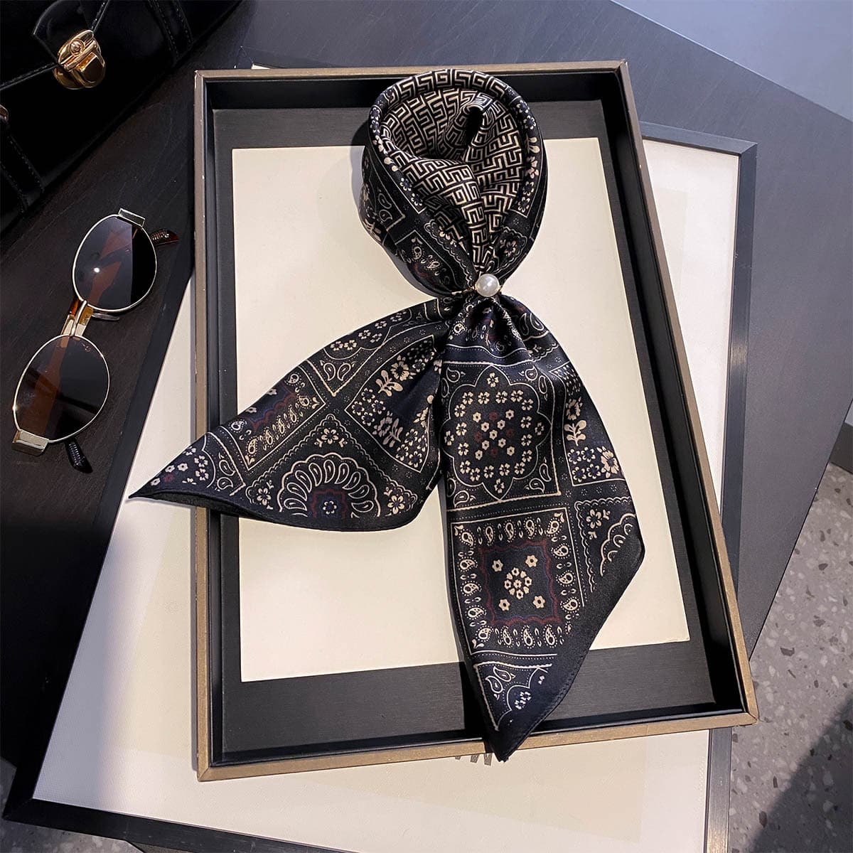 Платок JEANSWEST Шарфы из шелка Mulberry для женщин - изображение 5