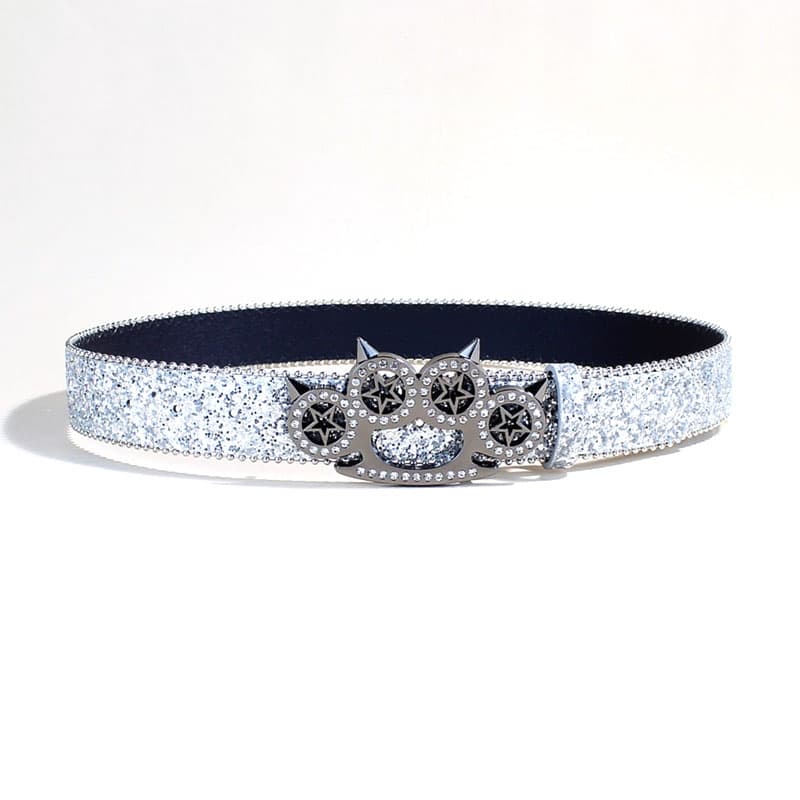 Ремень JEANSWEST Ремни из кожи PU (полиуретан) женские 3,8 см - изображение 7