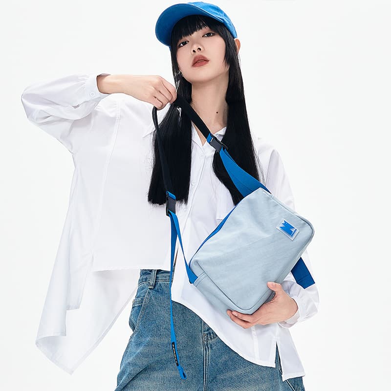 Сумка через плечо NOXXON Colorblock Nylon Shoulder Bag - изображение 3