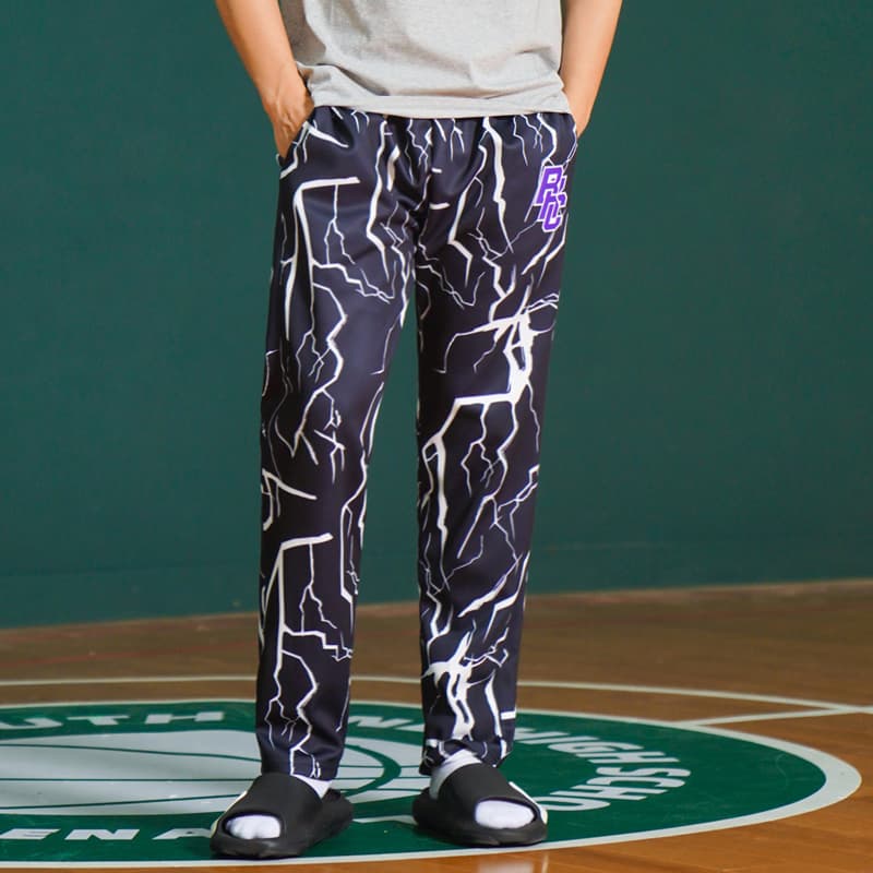 Спортивная одежда BKCXZICE Свободный покрой Американский уличный стиль BASKETBALL SWEATPANTS Running Training Прямой крой Фитнес Брюки - изображение 3