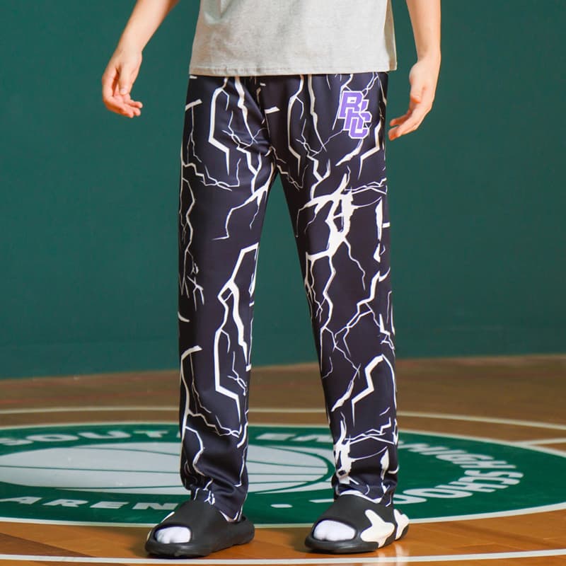 Спортивная одежда BKCXZICE Свободный покрой Американский уличный стиль BASKETBALL SWEATPANTS Running Training Прямой крой Фитнес Брюки - изображение 5