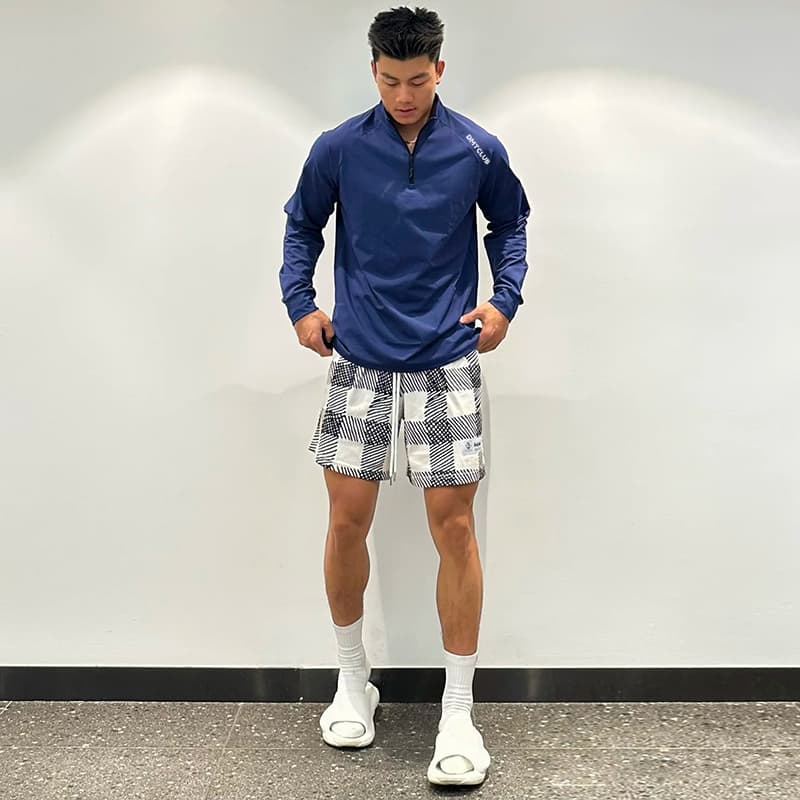 Спортивный костюм BKCXZICE Спортивная одежда Мужская - изображение 6