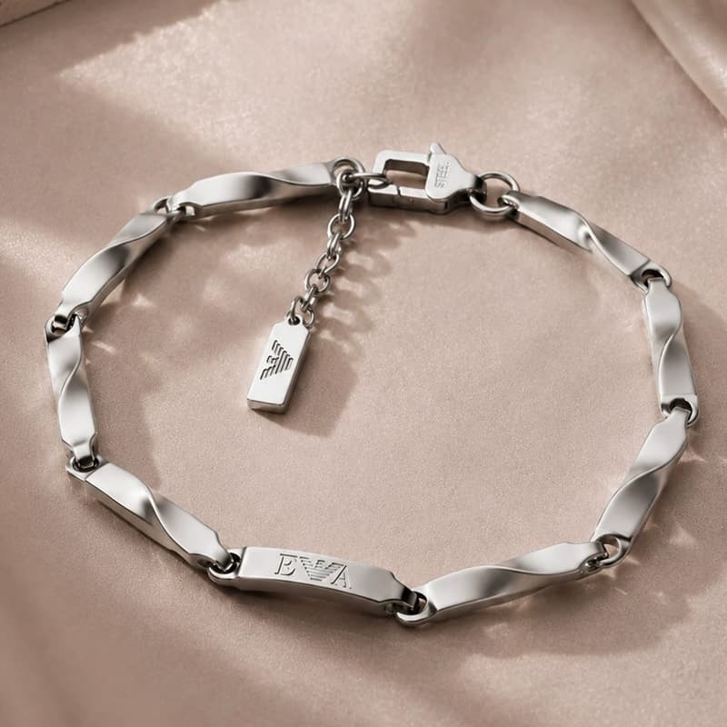 Браслет EMPORIO ARMANI Браслеты из нержавеющей стали Мужской - изображение 3
