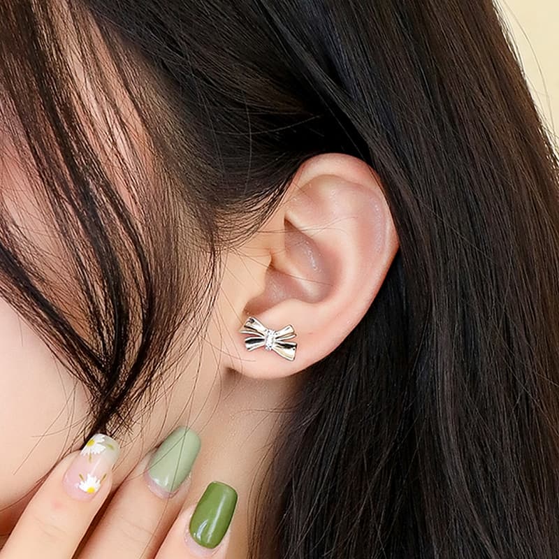 Серьги ins S925 - изображение 3