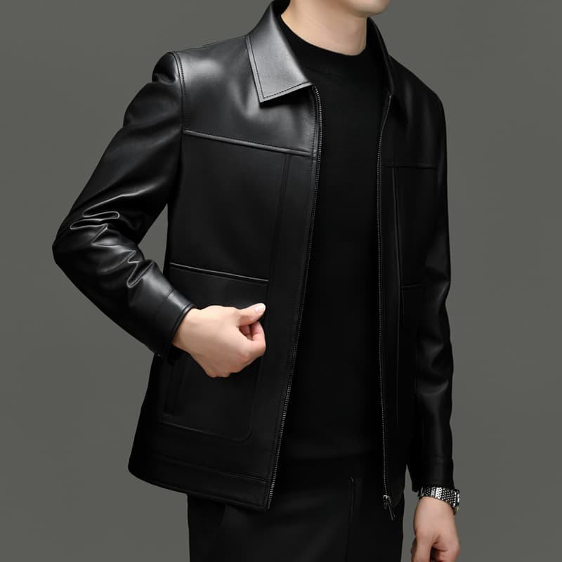 Кожаная куртки PIERRE CARDIN - изображение 6