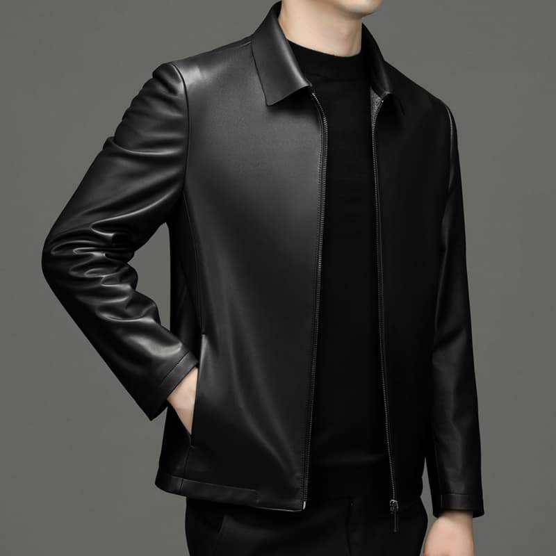 Кожаная куртки PIERRE CARDIN - изображение 7