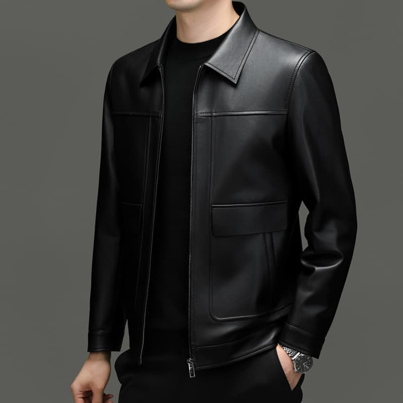 Кожаная куртки PIERRE CARDIN - изображение 5