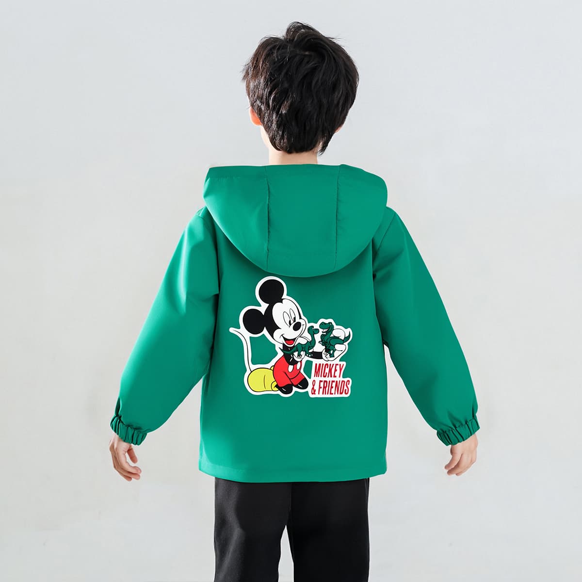 Disney Пальто Mickey Mouse 2026 Весенний Летний Сезон Зеленый Детский - изображение 3