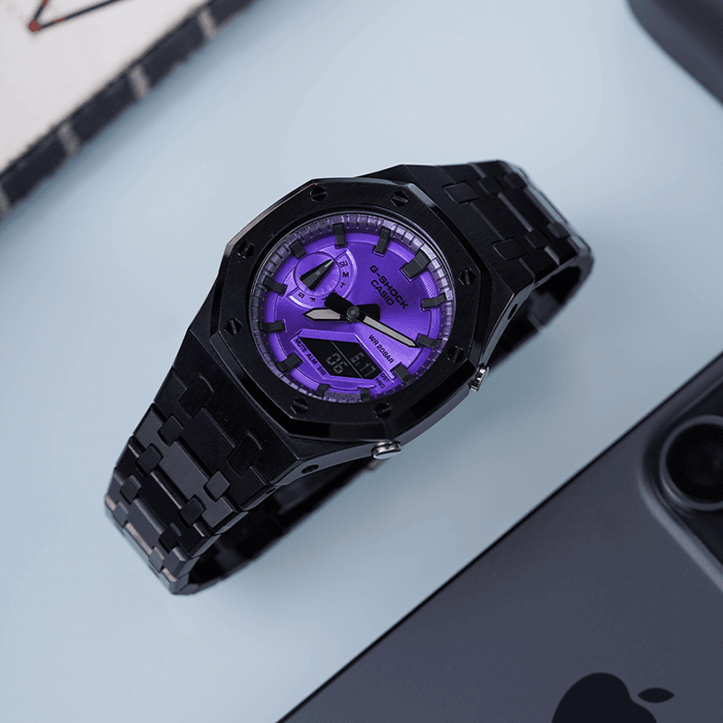 Часы Casio G-SHOCK GA-2100-1A1 Custom - изображение 4