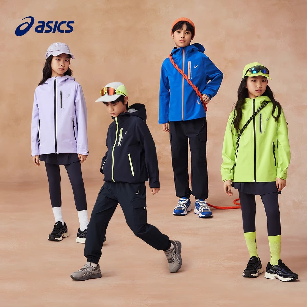 ASICS Ветровка Фиолетовая - изображение 3