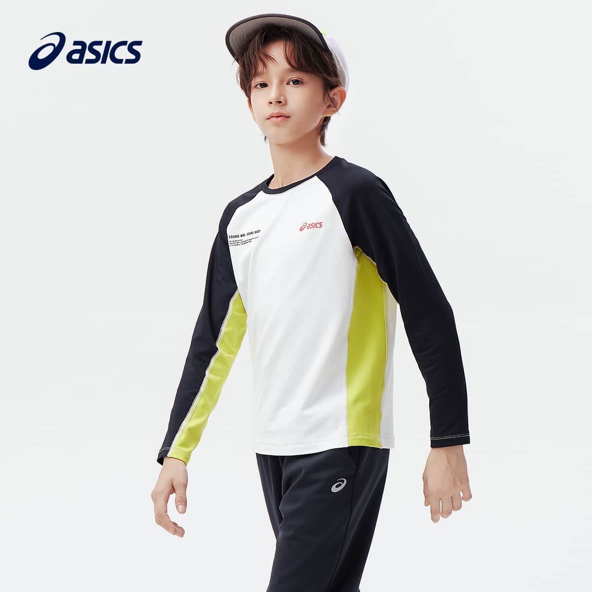 Футболка Asics Спортивная Перформанс T-Рубашка Белая Детская - изображение 2