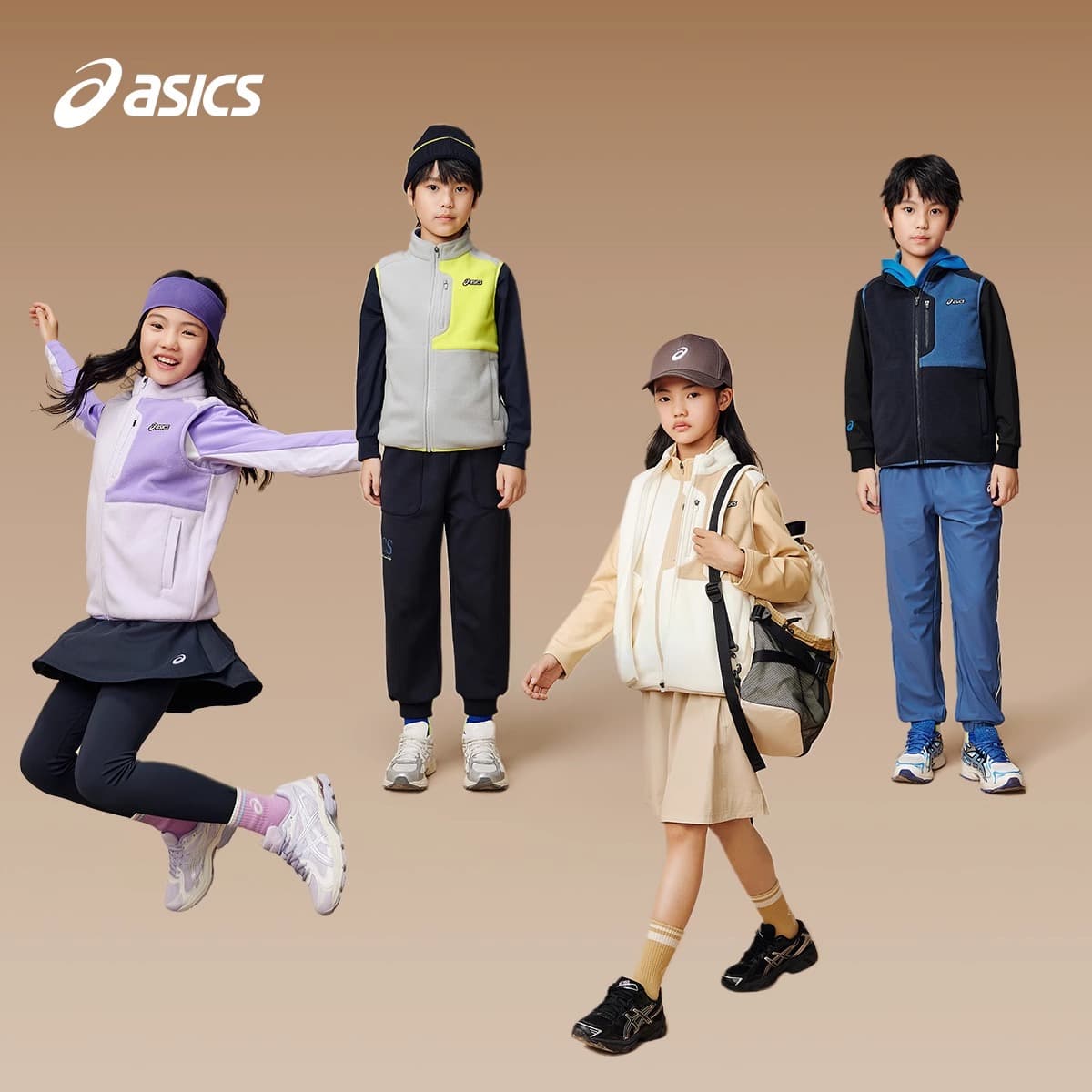 ASICS Urban Fashion 5003 Темно-синий Kids Жилеты - изображение 2
