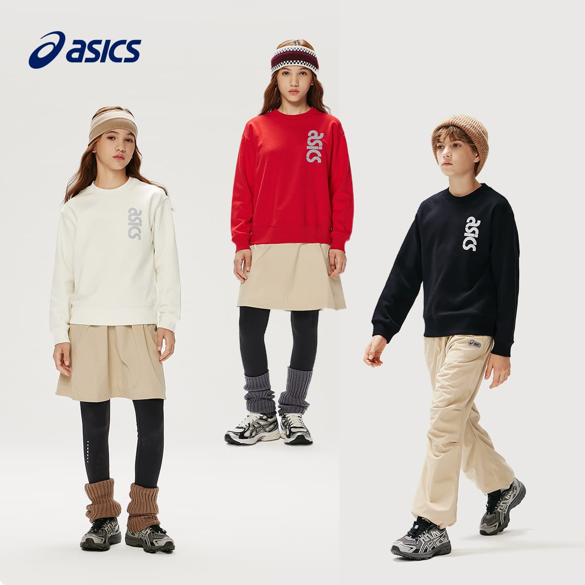 ASICS 9000 Черный Школьный возраст Толстовка - изображение 4