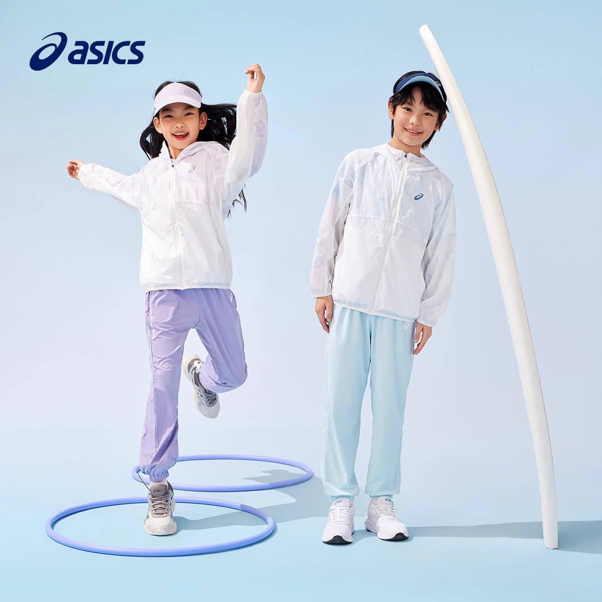 ASICS Sports Performance 5000 Синий Унисекс Одежда с защитой от солнца - изображение 2