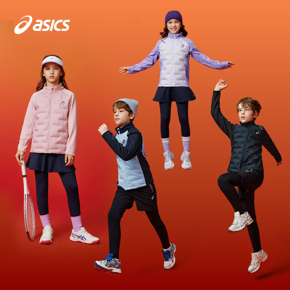 Asics Спортивная Выполненность Пуховик Детский - изображение 2