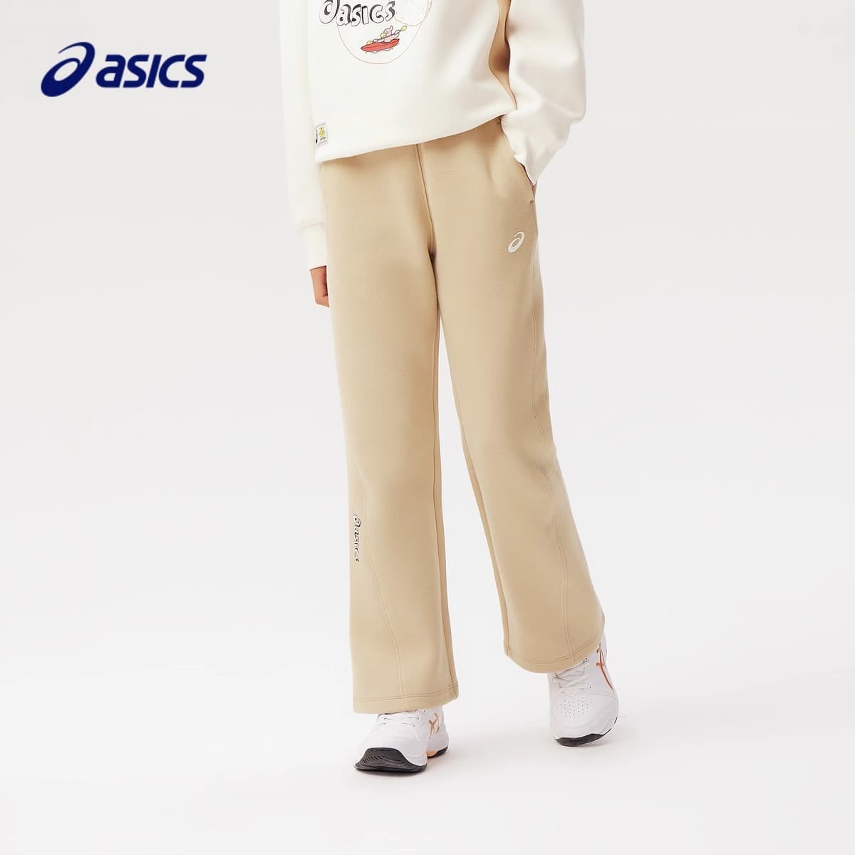 asics Спортивные трикотажные брюки Urban Fashion Хаки Детский - изображение 4