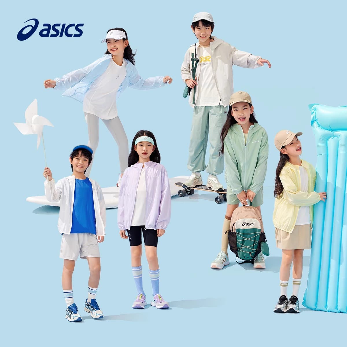 asics Куртка Sports Performance Верблюжий цвет Детский - изображение 3