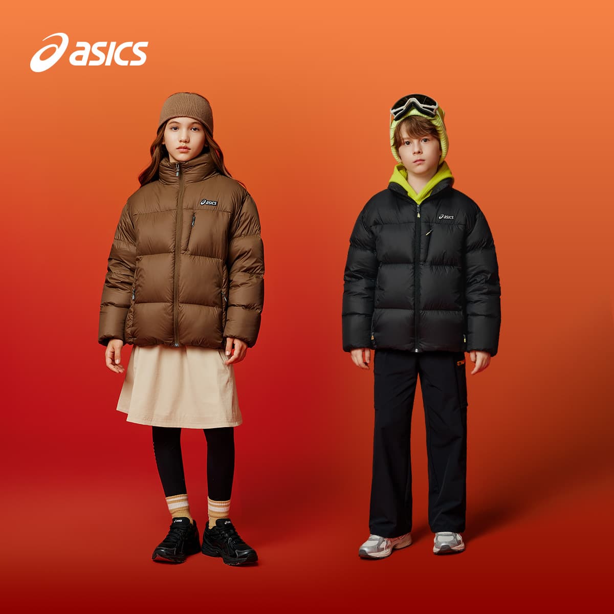 asics 9000 Черный Kids Пуховики - изображение 2