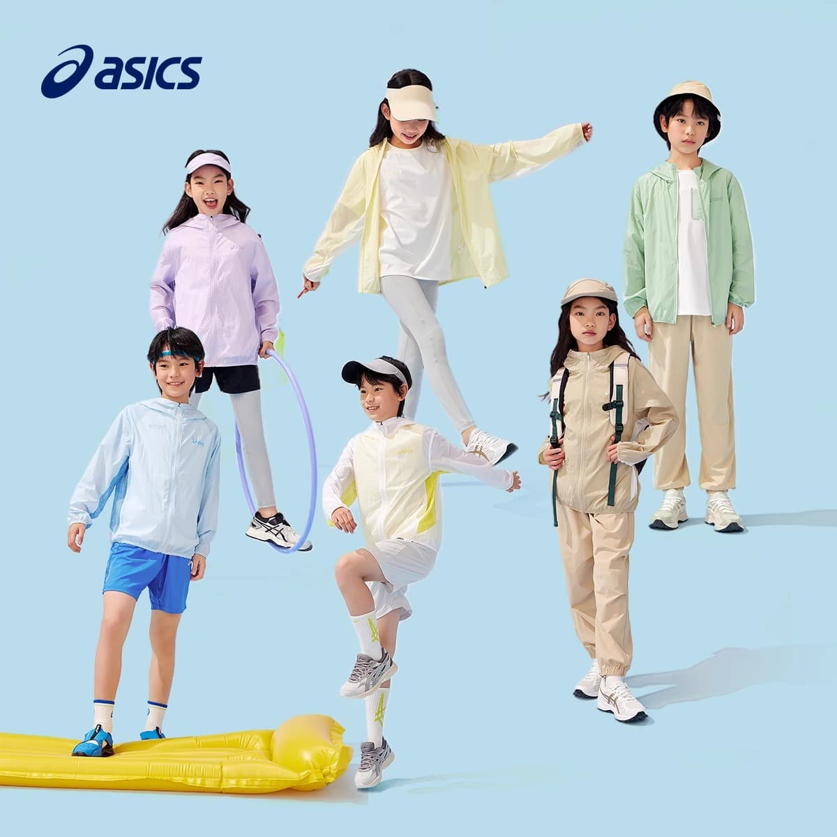 Asics Куртка Sports Performance Светло-Зеленая Унисекс - изображение 4