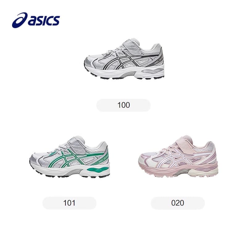 Кроссовки ASICS RUNNING KIDS Амортизация устойчивость к истиранию отскок дышащий низкий верх детские беговые кроссовки - изображение 6