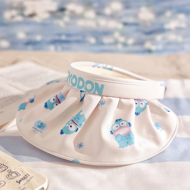 Sanrio x Куроми x My Melody Солнцезащитный визор на открытом воздухе Полиэстер Головные уборы с UV-защитой Детский - изображение 5