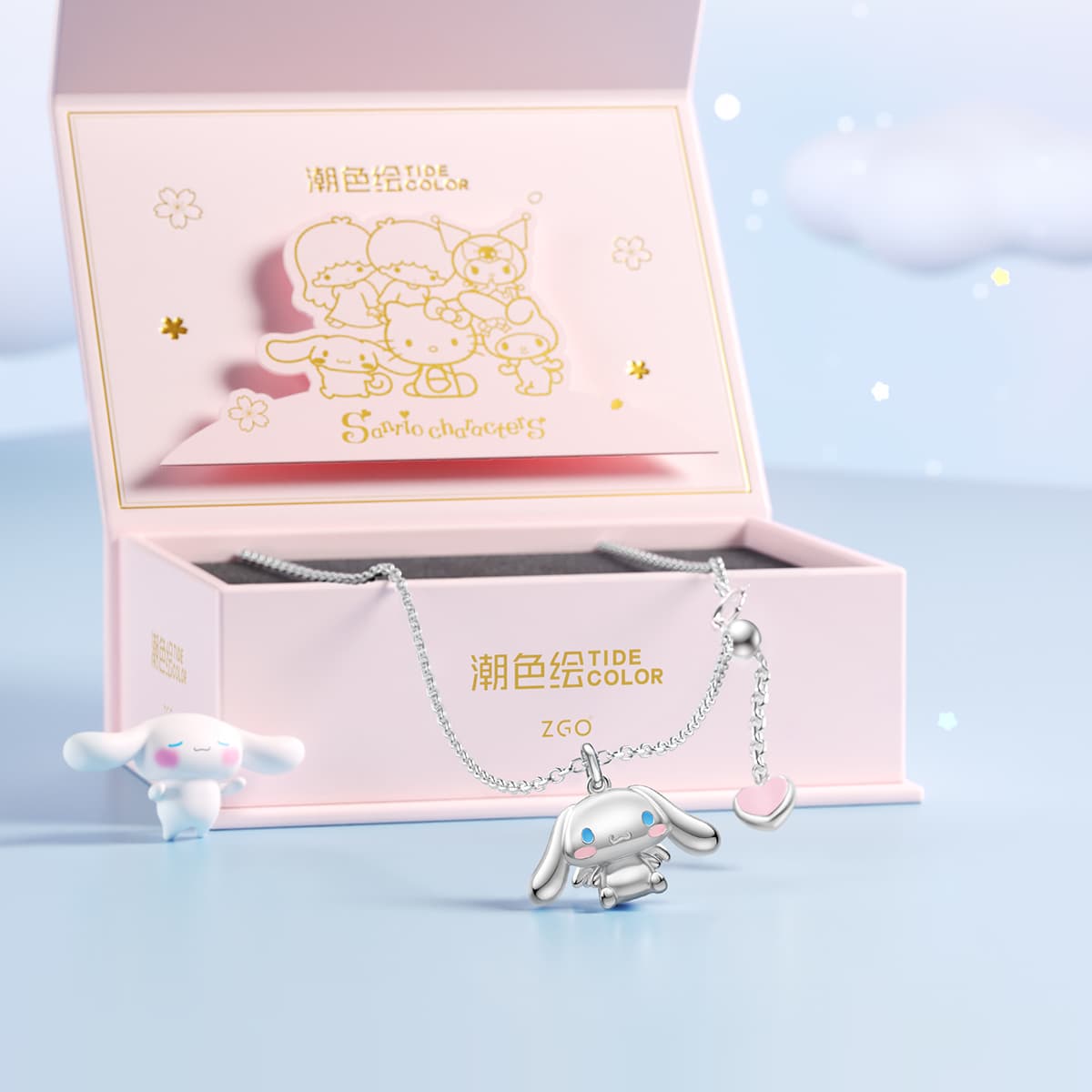 Ожерелье Sanrio Медные цепочки и ожерелья для женщин - изображение 7