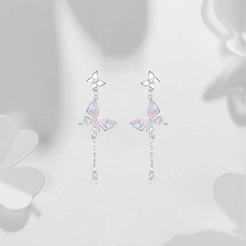 Серьги Серьги JUICY GRAPE с цирконием для женщин - изображение 6