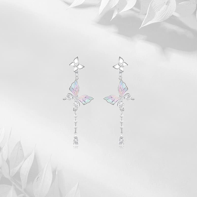 Серьги Серьги JUICY GRAPE с цирконием для женщин - изображение 4