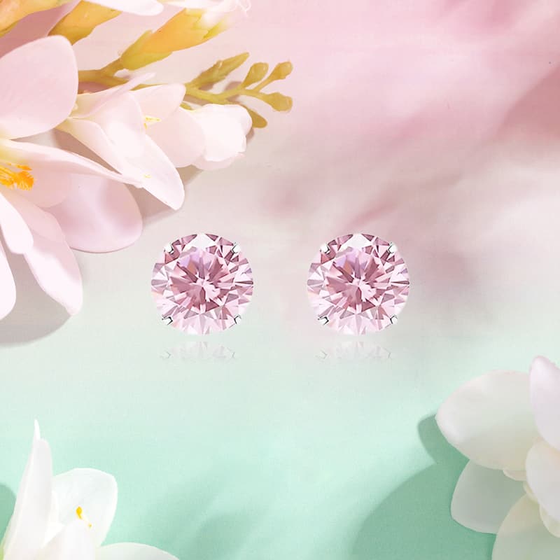 Серьги Серьги JUICY GRAPE с цирконием для женщин - изображение 3