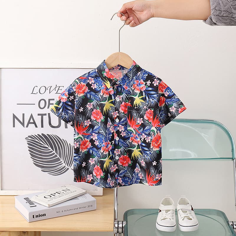 SNOOPY Floral Kids Casual Shirts - изображение 2