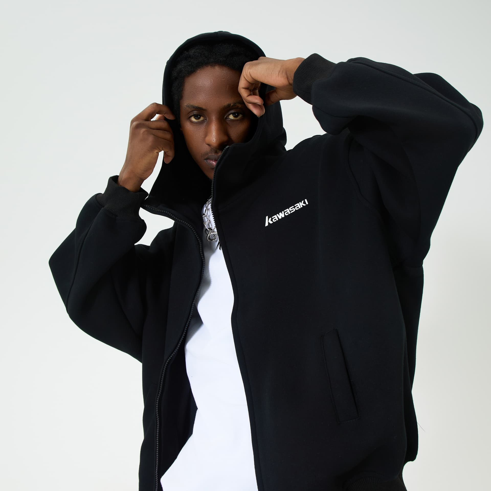 Худи Kawasaki Cleanfit Hoodie - изображение 4