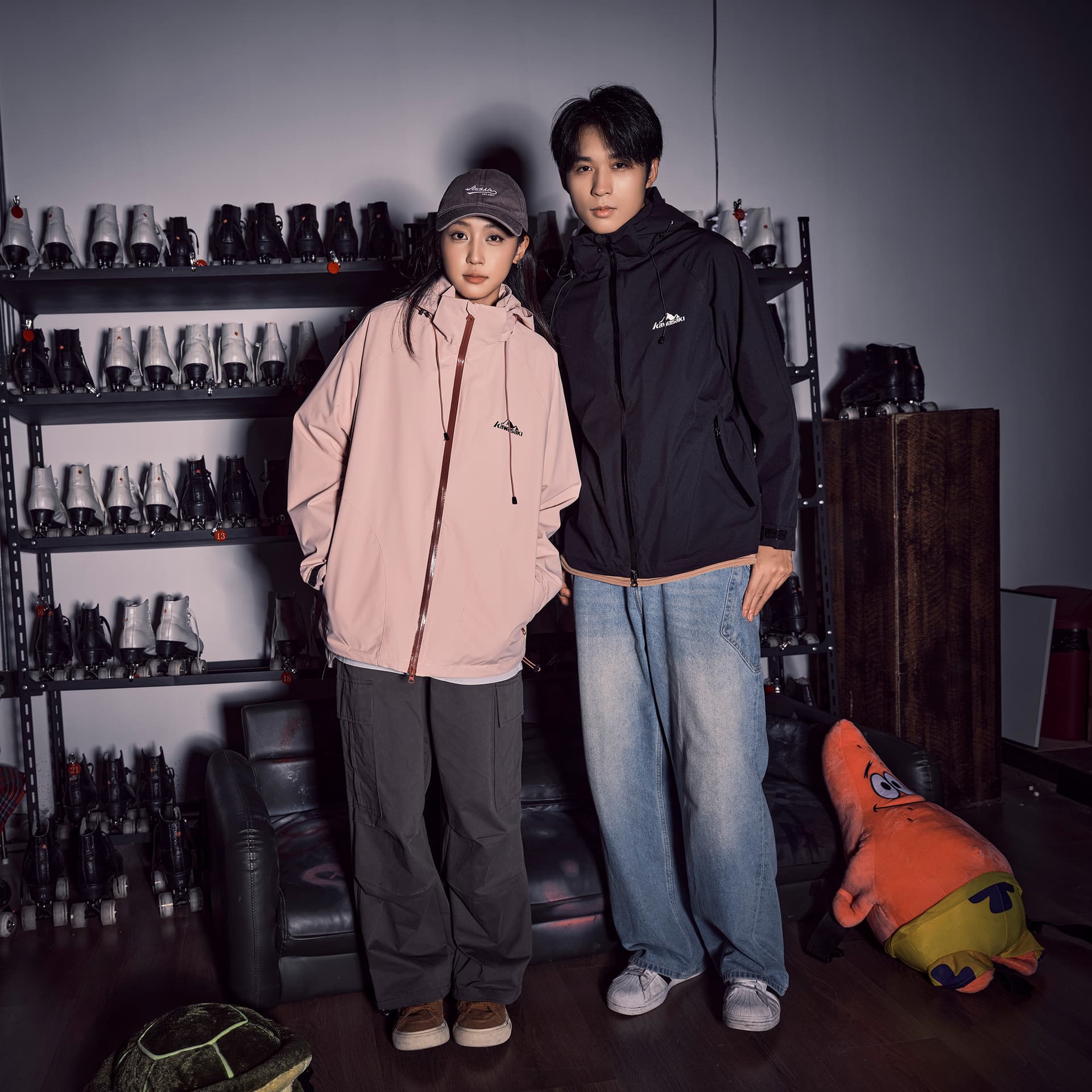 Демисезонная куртка Ветровка Kawasaki Unisex - изображение 5