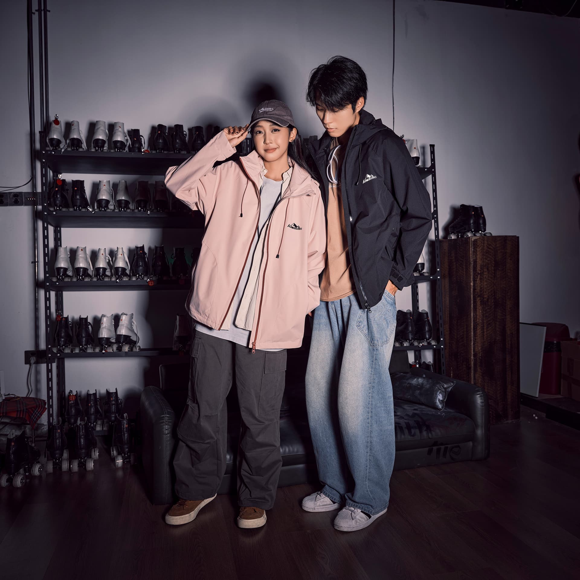 Демисезонная куртка Ветровка Kawasaki Unisex - изображение 3
