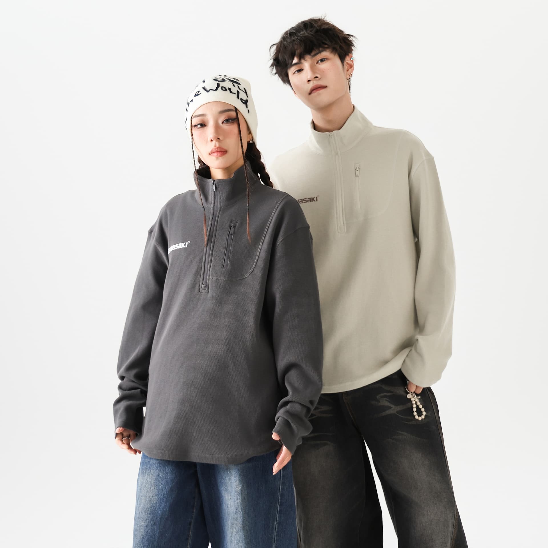 Кофта Kawasaki Pullover Sweatshirt - изображение 6